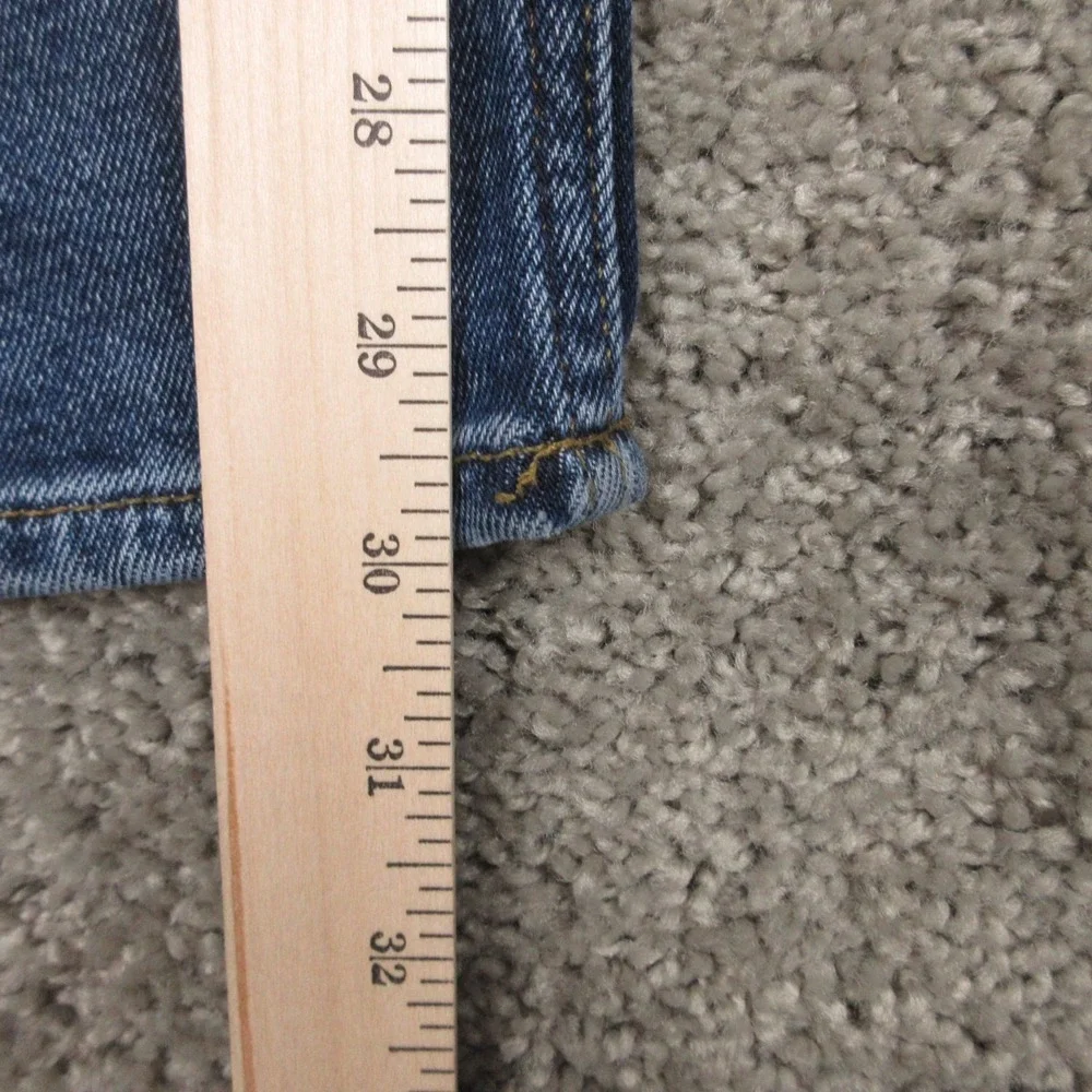 Banana Republic Jeans Mens 35x32 Blue Legacy Slim‎ Fit Faded Whisker Denim Pants